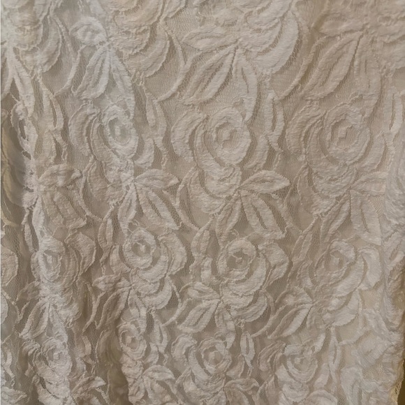 Chico's White 3/4 Sleeve Boxy Blouse - Picture 3 of 4